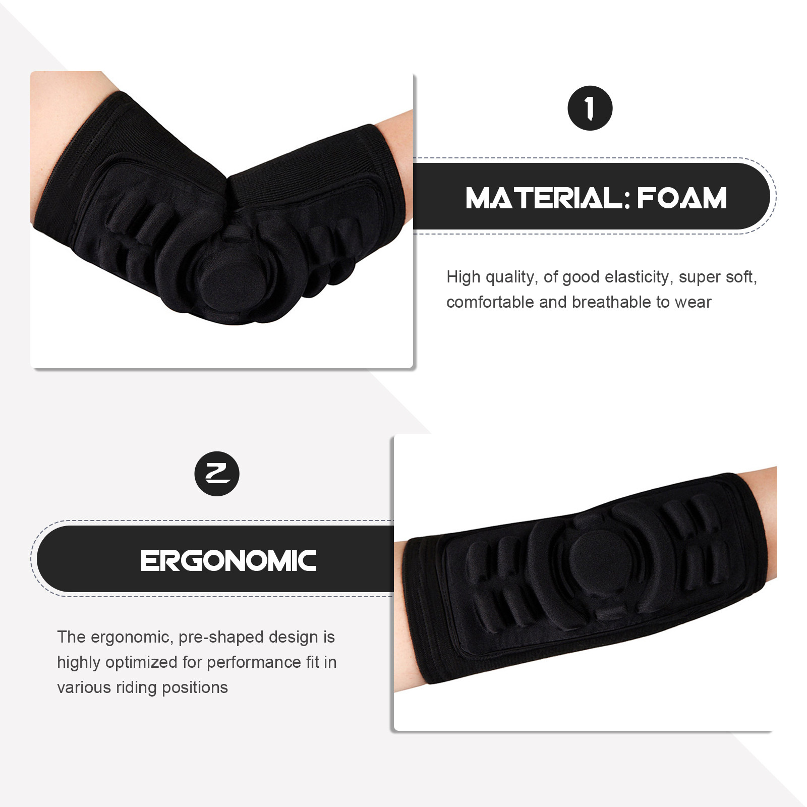 Gomitiere Protettive per Mount - Mountain Biking Elbow Pads recensione e prezzo